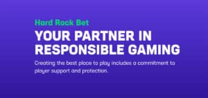Hard Rock Bet's new responsible gaming website.